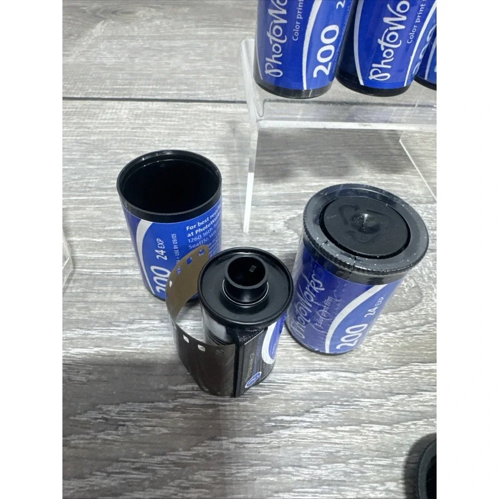PhotoWorks Color 35mm Print Film 6 Rolls ISO 200 24 Exp Expired 2005-2007